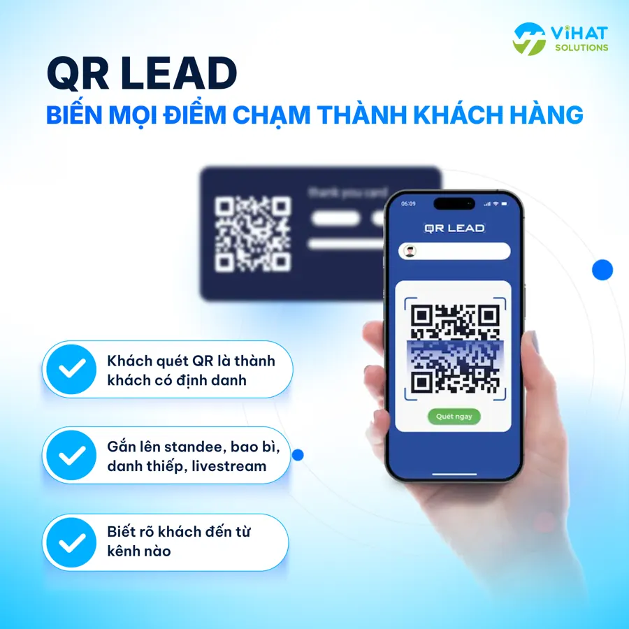 QR Lead: biến mọi điểm chạm thành khách hàng