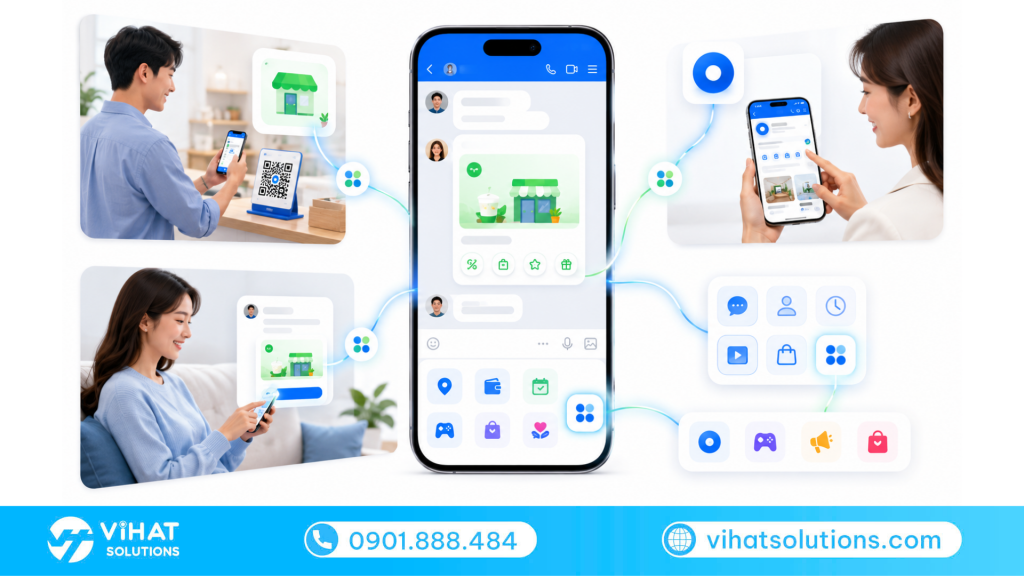 Zalo Mini App hoạt động như thế nào?