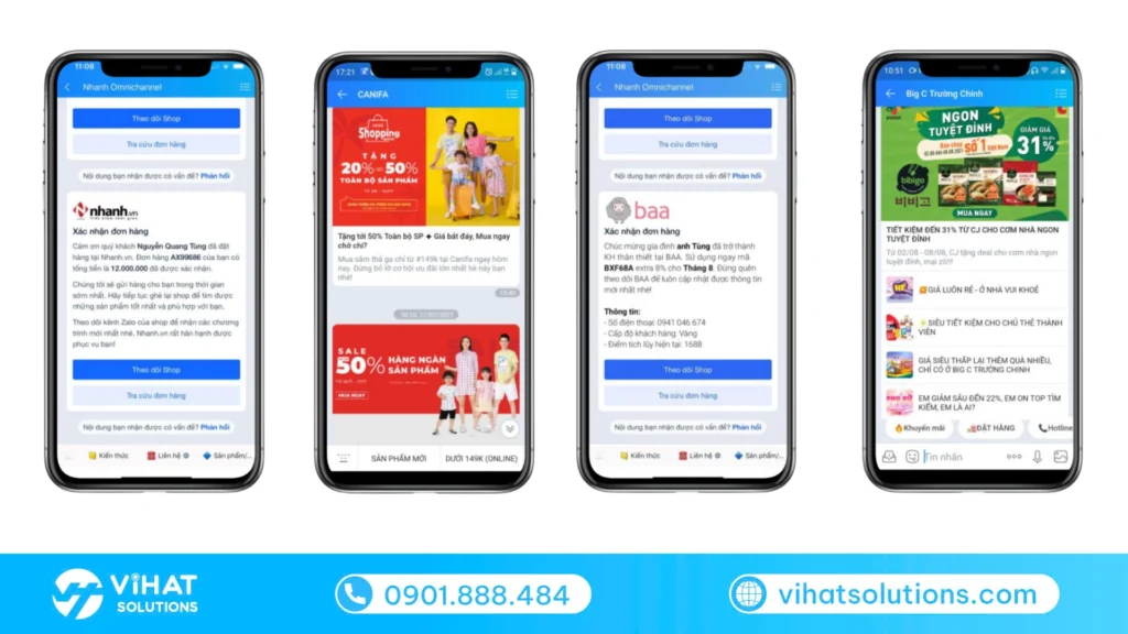 Làm sao để gửi tin nhắn hàng loạt trên Zalo
