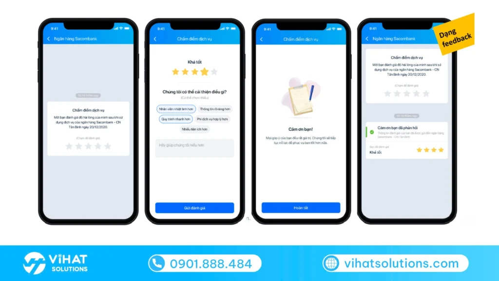 Mẫu ZNS đánh giá dịch vụ