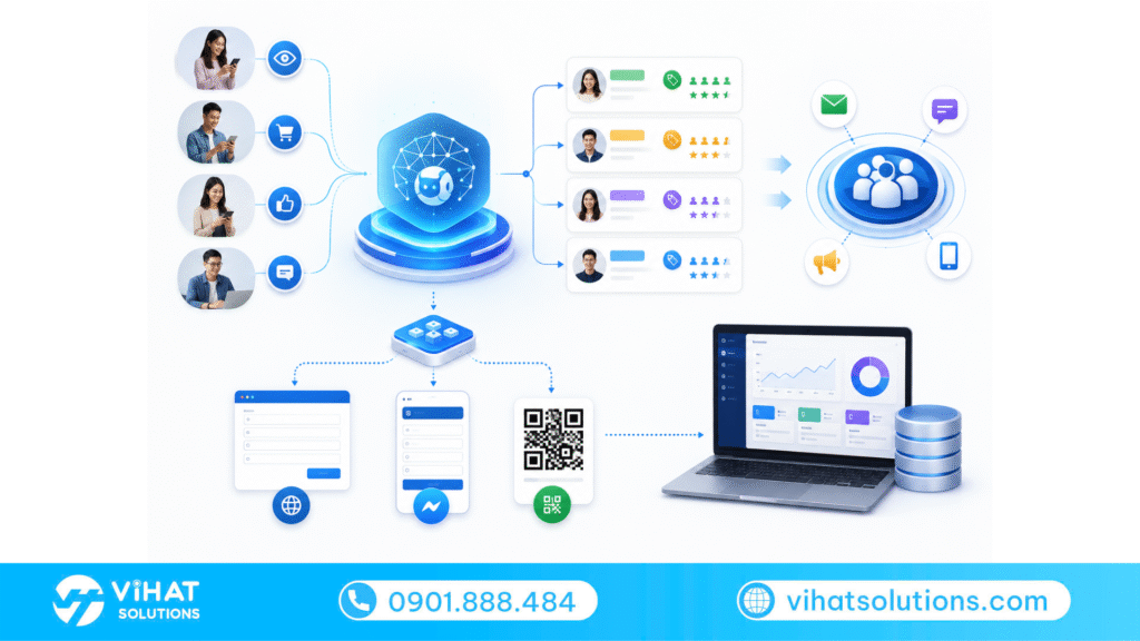Hệ thống Zalo CRM – Bộ não quản trị khách hàng toàn diện