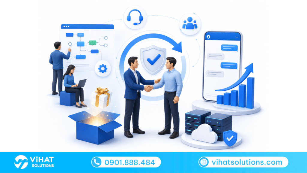 Đồng hành cùng chuyên gia từ ViHAT Solutions
