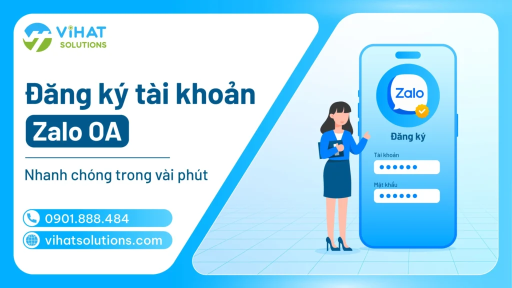Đăng ký tài khoản Zalo OA