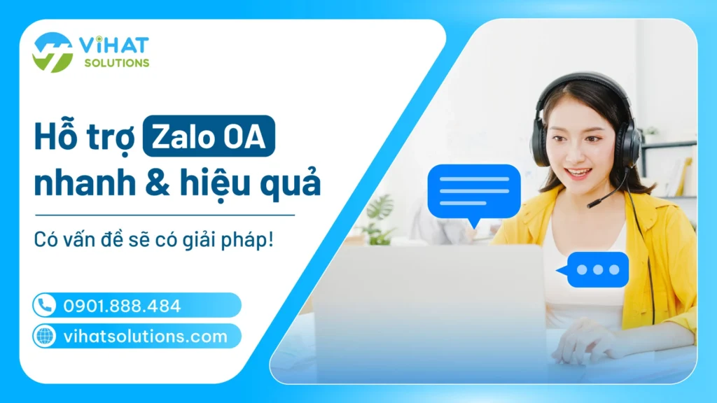 Hỗ trợ Zalo OA