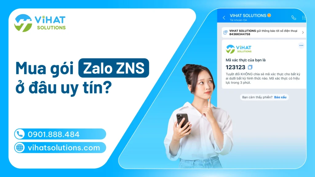 Mua gói Zalo ZNS ở đâu uy tín?