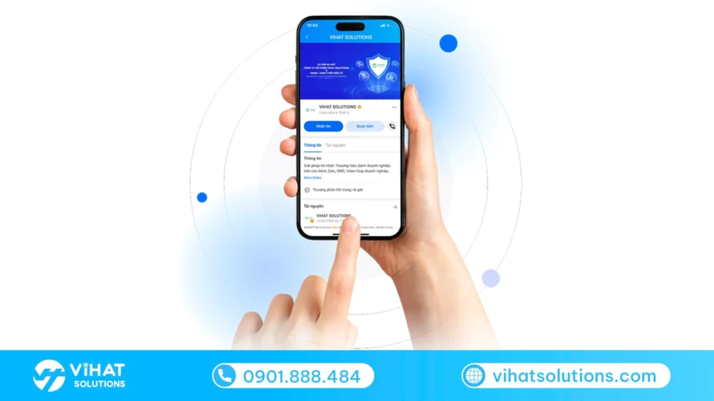 Tìm hiểu dịch vụ Zalo OA tại ViHAT Solutions