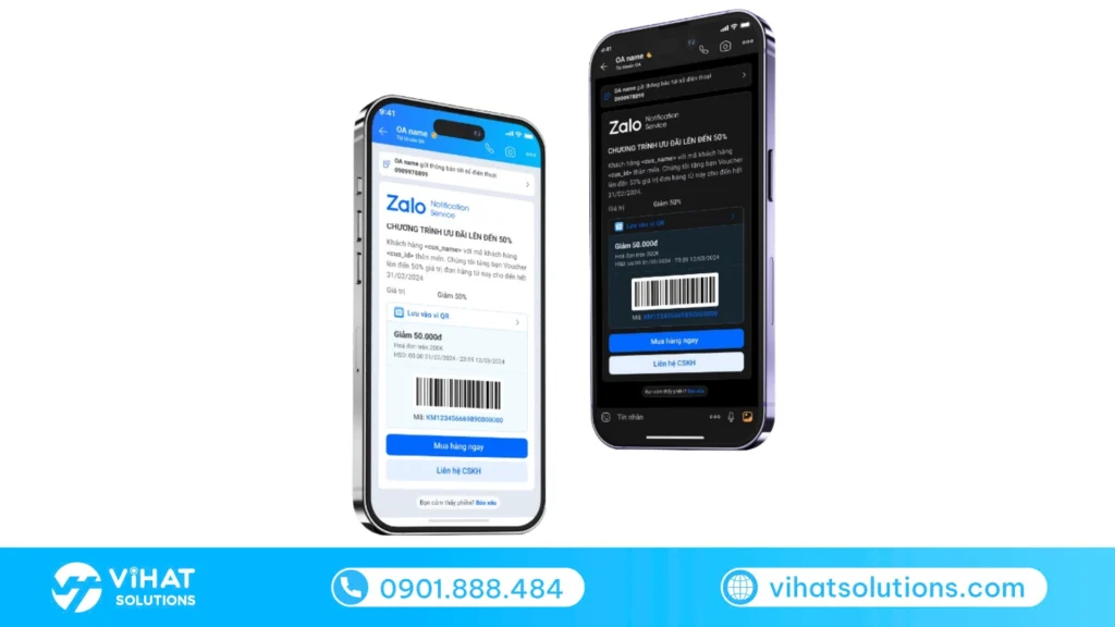 Hướng dẫn tạo ZNS Voucher Template chi tiết
