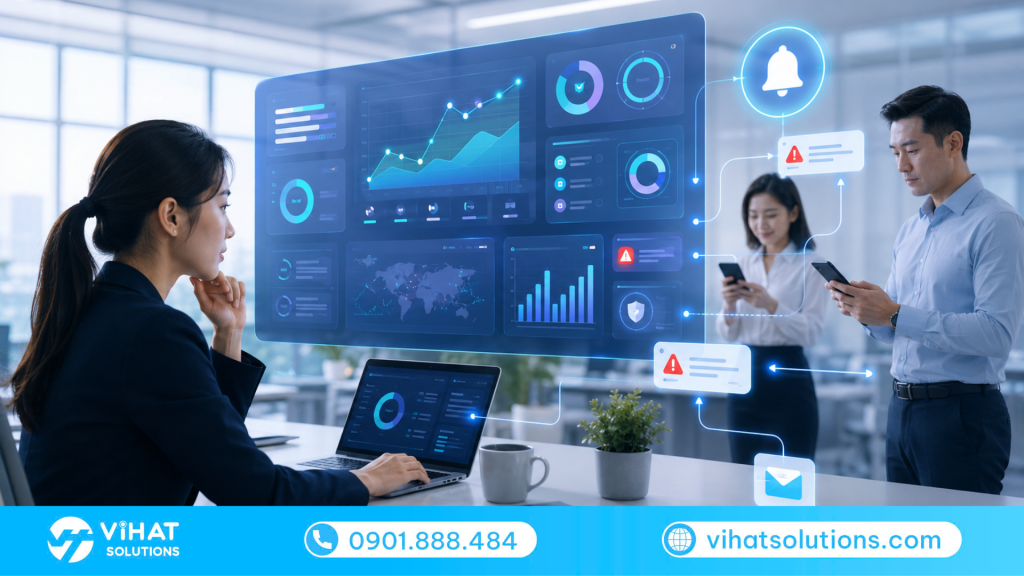 Xây dựng Dashboard giám sát và hệ thống cảnh báo tự động