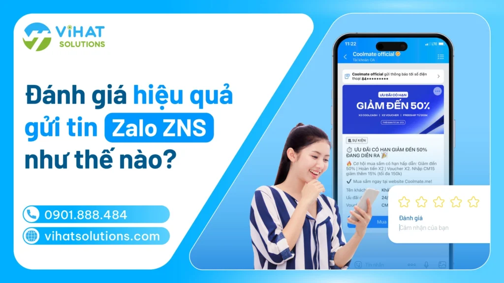 Đánh giá hiệu quả gửi tin Zalo ZNS