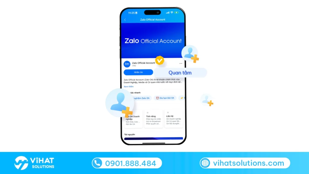 Lợi ích khi doanh nghiệp triển khai Zalo OA