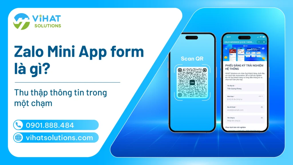 Zalo Mini App Form là gì?