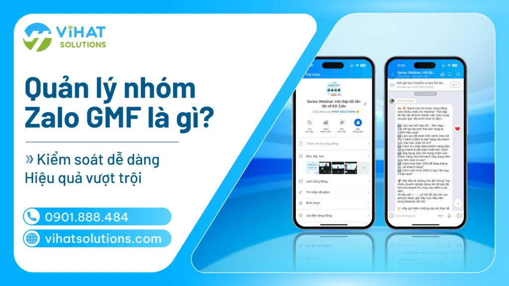 Quản lý nhóm Zalo GMF là gì?