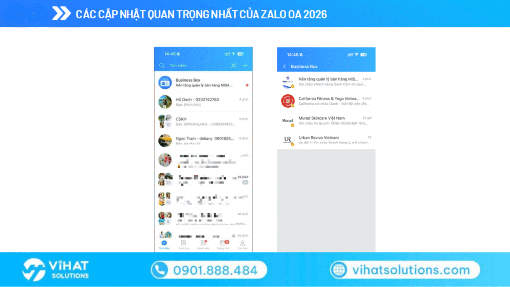 Business Box – Bộ lọc hiển thị mới bảo vệ trải nghiệm người dùng