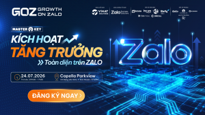Growth On Zalo 2026: Master Key kích hoạt tăng trưởng toàn diện trên Zalo