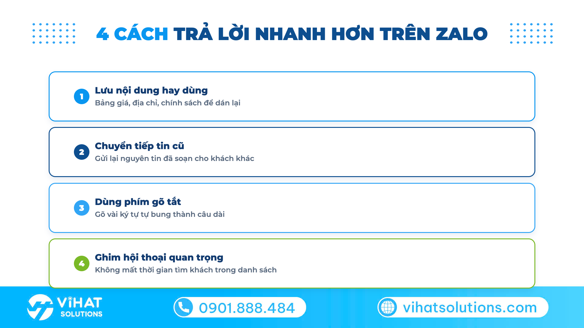 Bốn cách rút ngắn thời gian soạn tin trên Zalo cá nhân